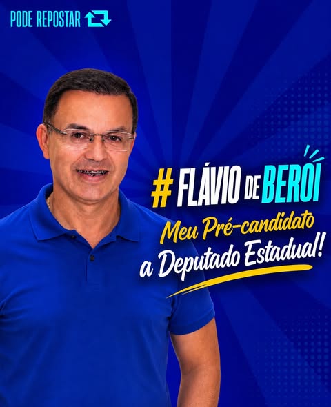 Meu pré-candidato a deputado estadual