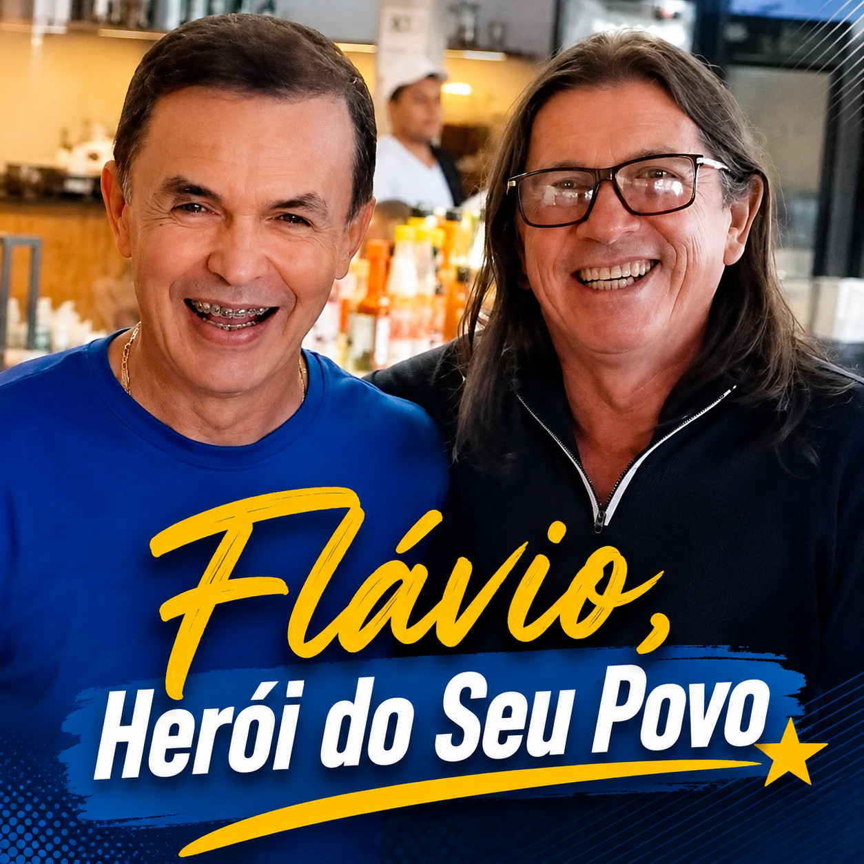 Capa de Flávio, Herói do Seu Povo